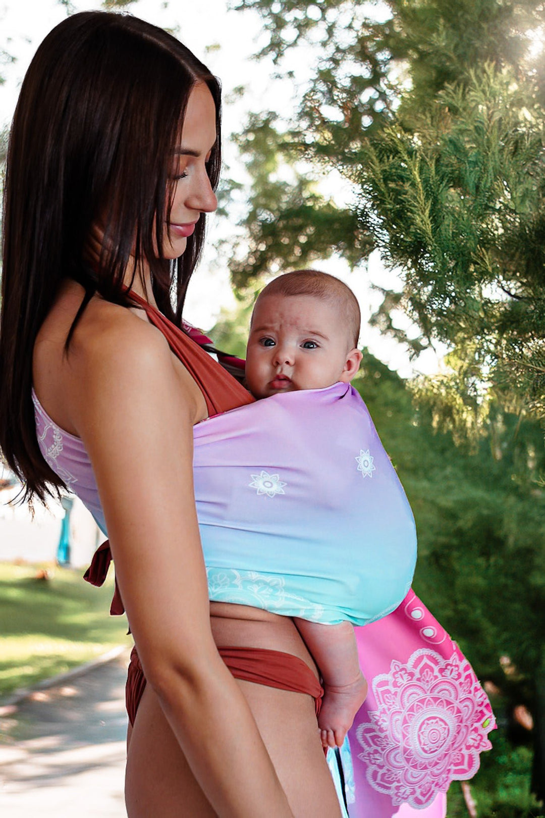 Aqua RingSling Mandala Soul Clear - KOKADI