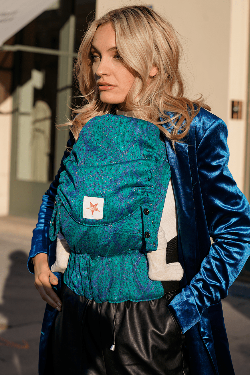 portador de bebê Flip Serpente Azzurra KOKADI