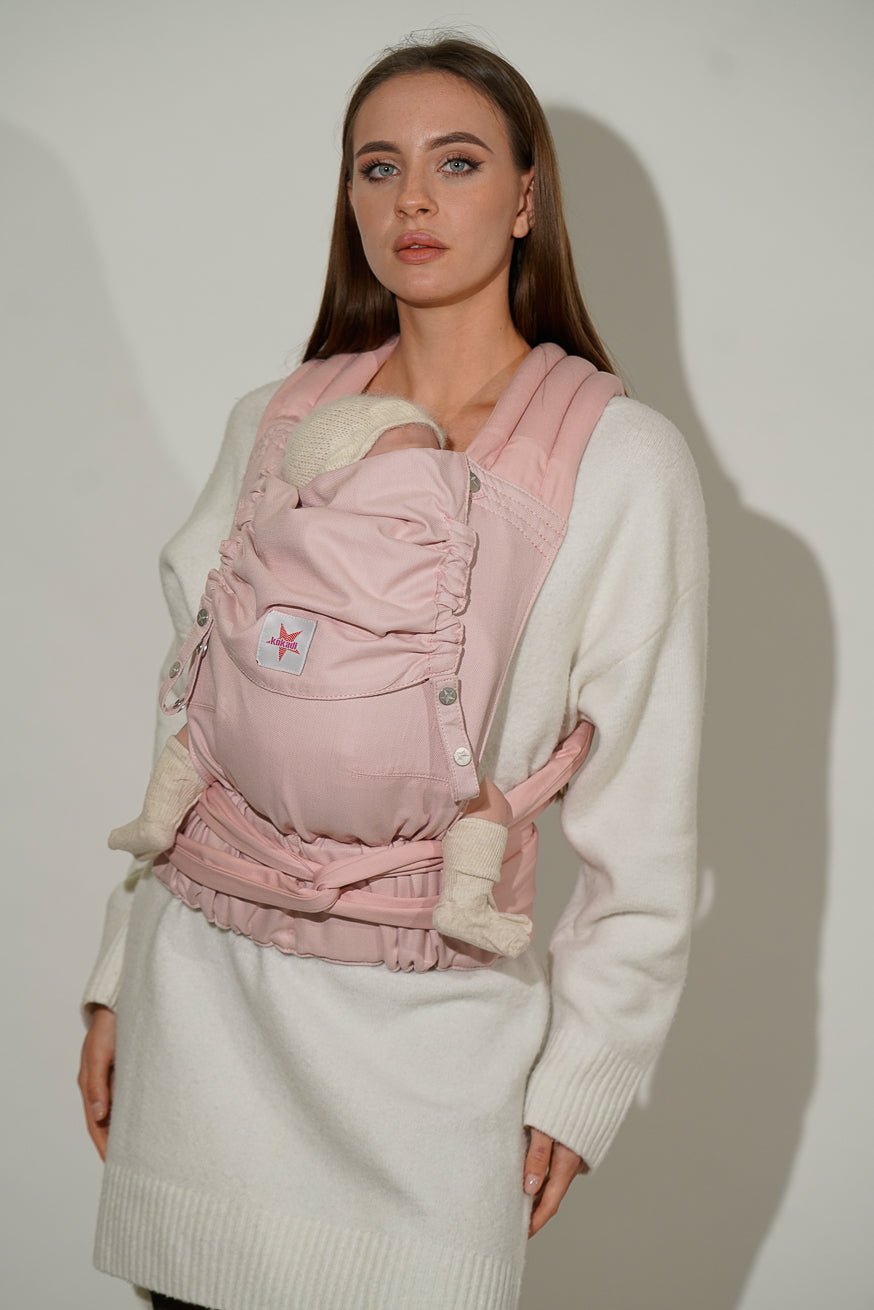 Mochila porta-bebés TaiTai Just Rosé - KOKADI