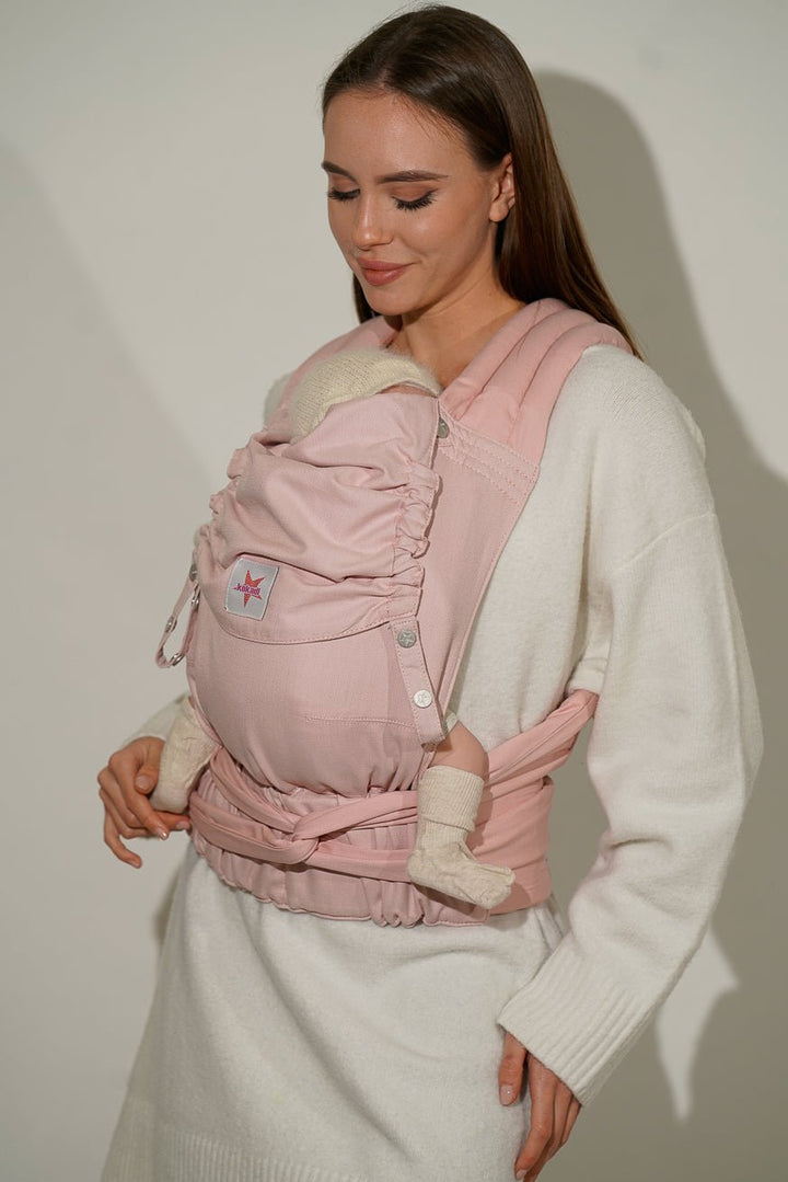 Mochila porta-bebés TaiTai Just Rosé - KOKADI