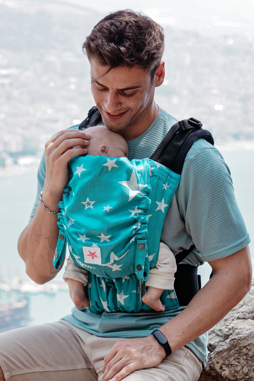Babytrage WrapStar Finn Stars - KOKADI