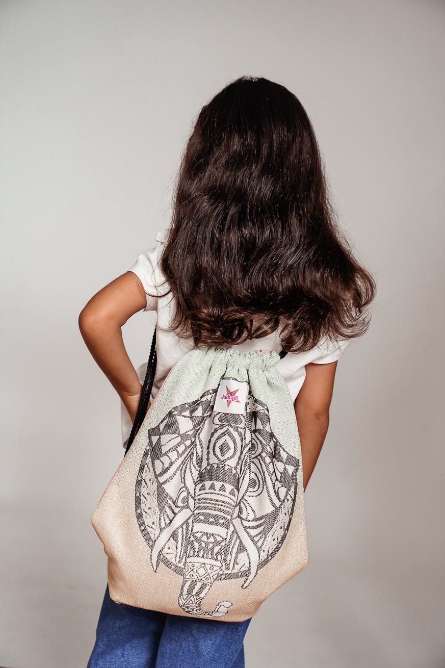 Mini Hipster Çanta Vahşi Mandala Fil - KOKADI
