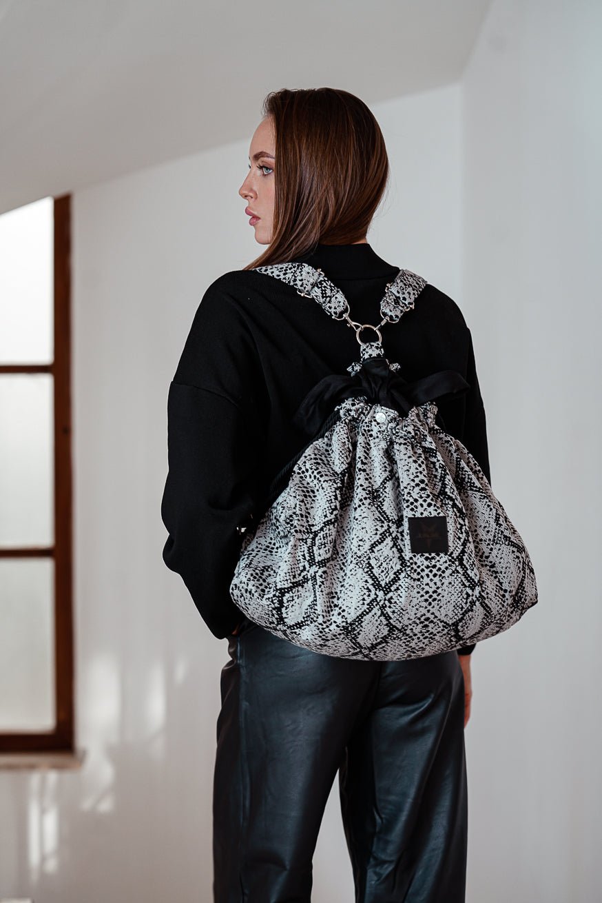 Sac Maman Serpent Monochrome - KOKADI