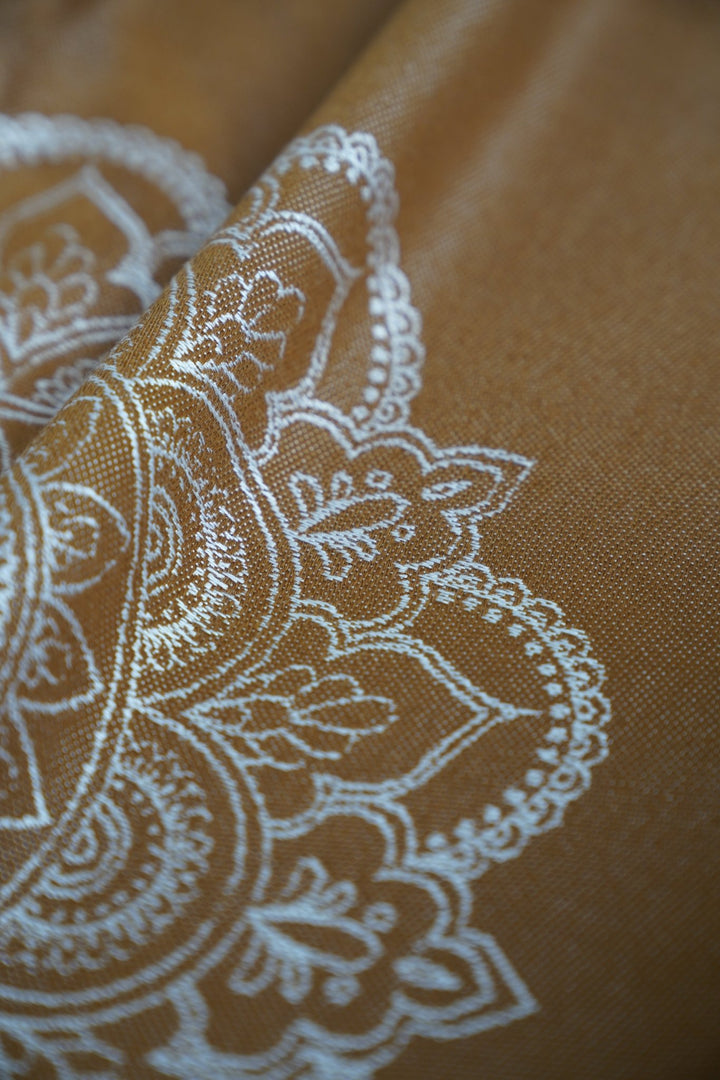 XXL Shopper Mandala Latte Macchiato x Bamboo reverse - KOKADI