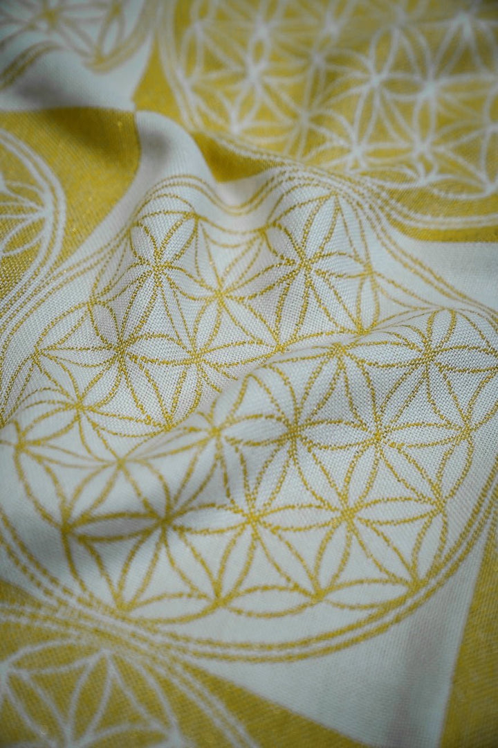Bebek battaniyesi - Yaşam Çiçeği, altın rengi - KOKADI