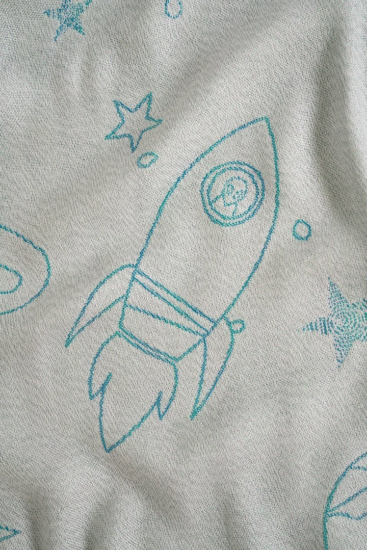 Babyfilt Deep Space Milky Way Kokadi