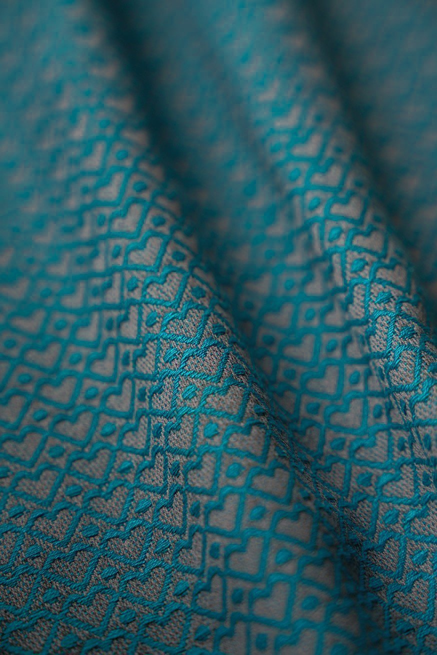 Mochila porta-bebés TaiTai Heart2Heart Lagoon - KOKADI