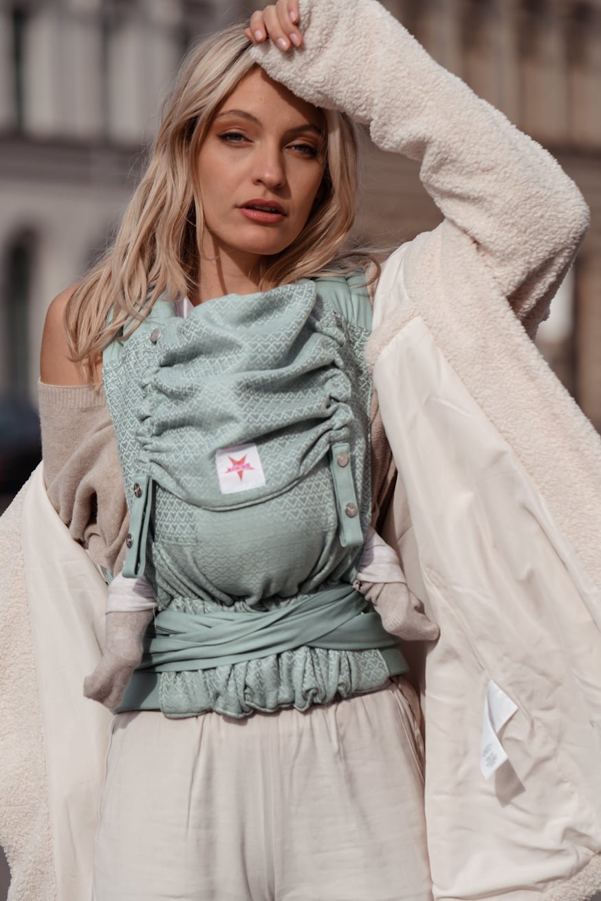 Bæresele TaiTai Heart2Heart Mint - KOKADI