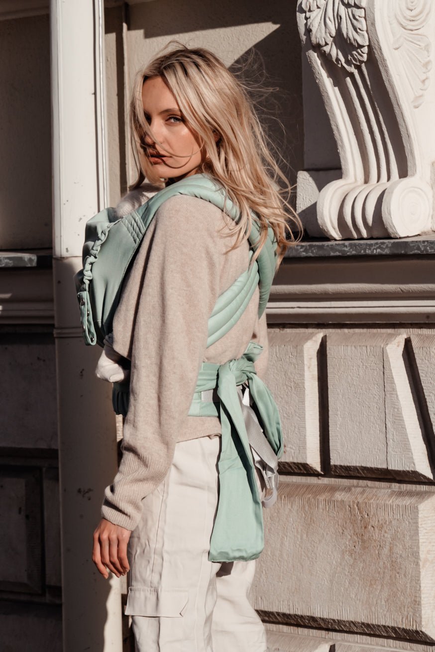 Переноска для ребенка TaiTai Just Mint — KOKADI