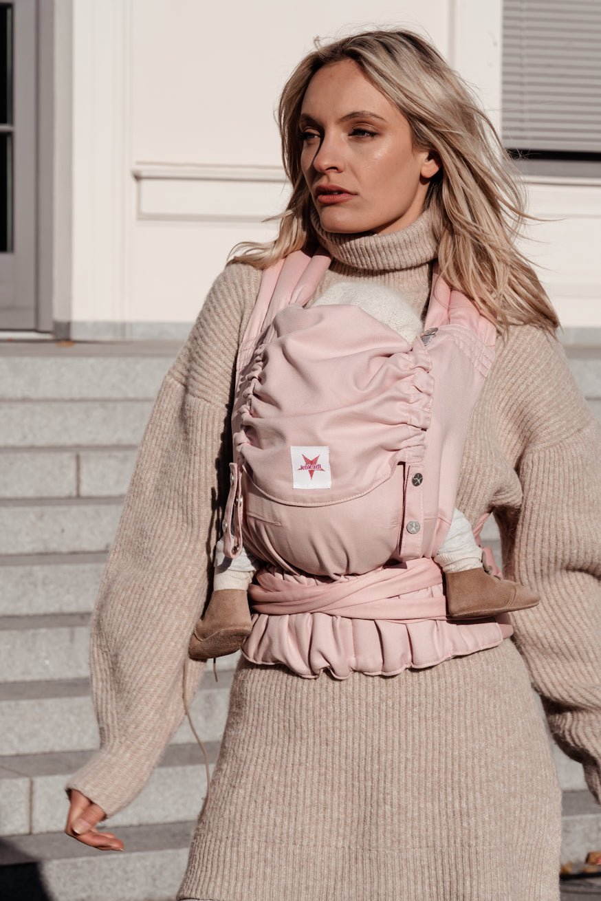 Mochila porta-bebés TaiTai Just Rosé - KOKADI