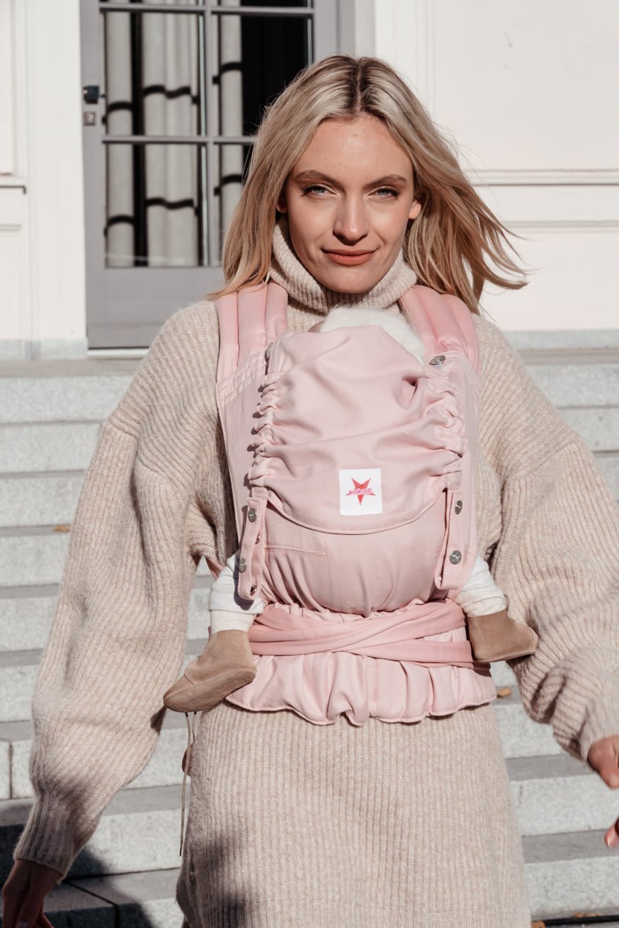 Mochila porta-bebés TaiTai Just Rosé - KOKADI