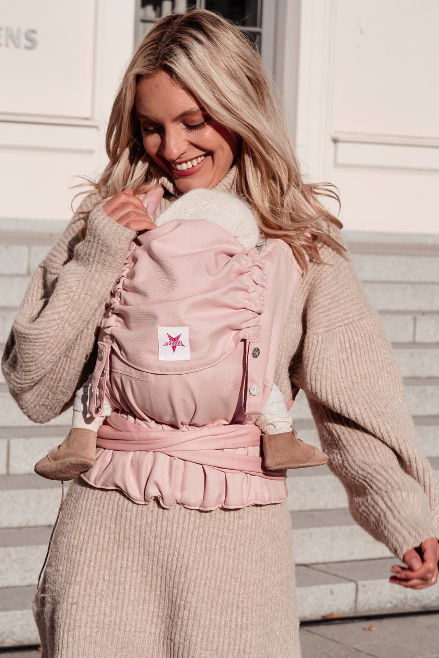 Mochila porta-bebés TaiTai Just Rosé - KOKADI