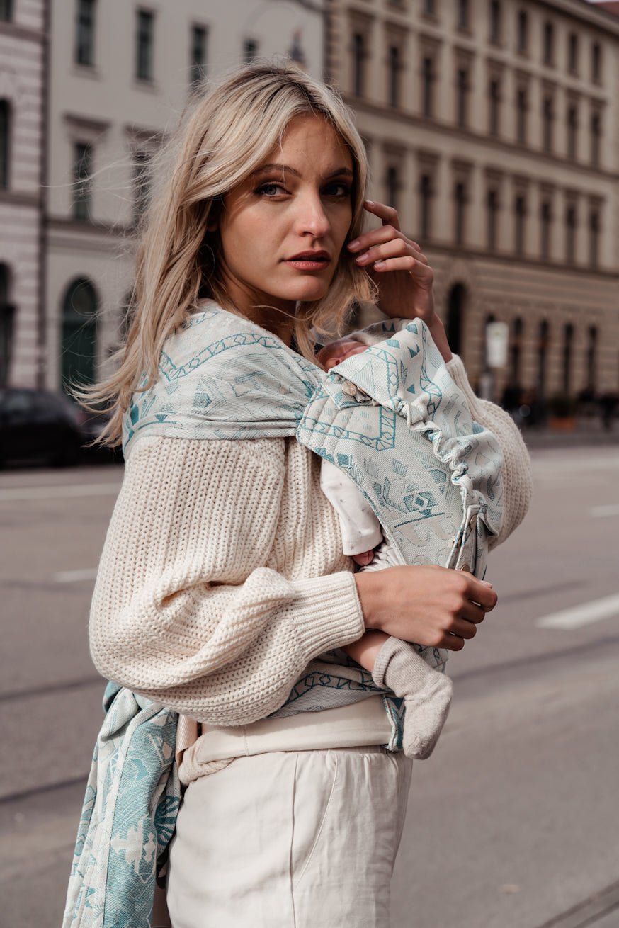 Переноска для ребенка WrapStar Happy Tribe — KOKADI
