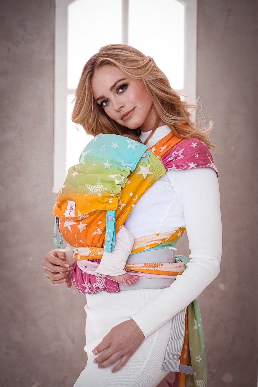 Portabebé WrapStar Julia Stars - KOKADI