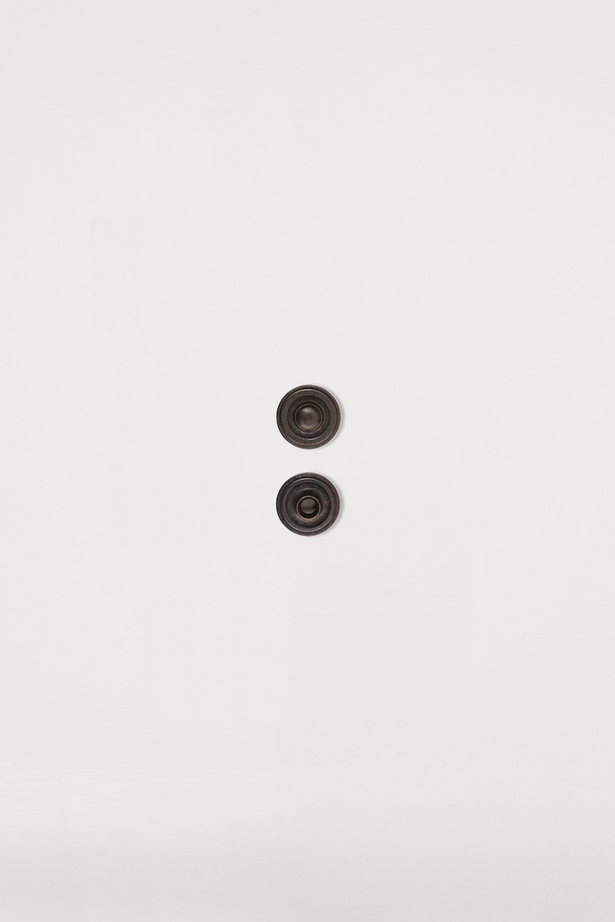 Bouton-pression mâle anthracite (neuf) - KOKADI