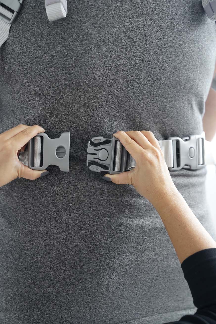 Silverline Hip Belt Extension with Button Closure - KOKADI