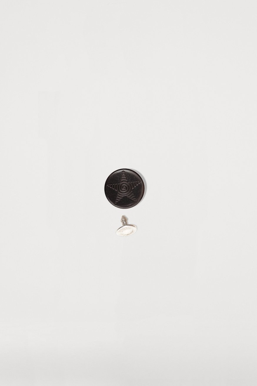 Black jeans button - KOKADI