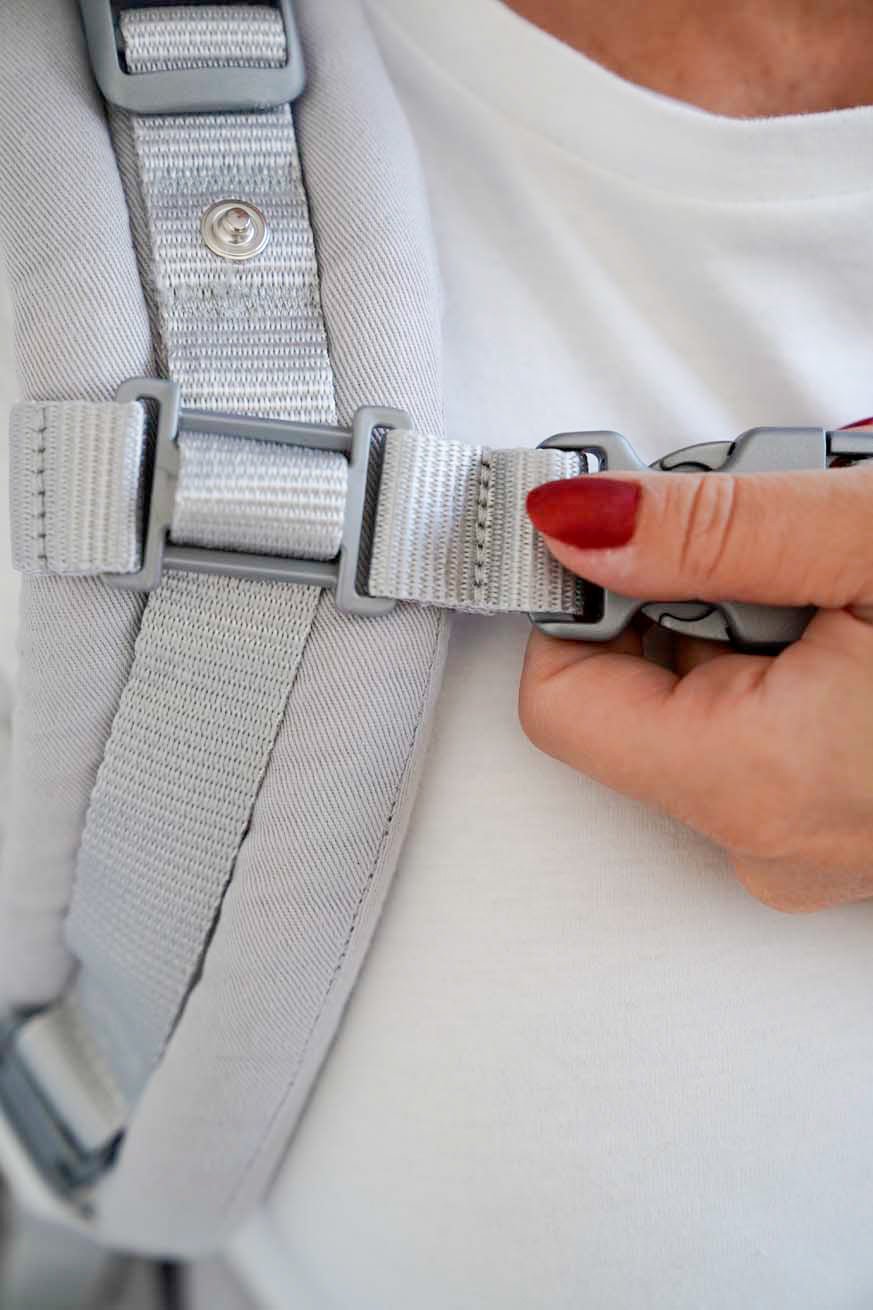 25mm Silverline Shiny Cross Buckle - KOKADI