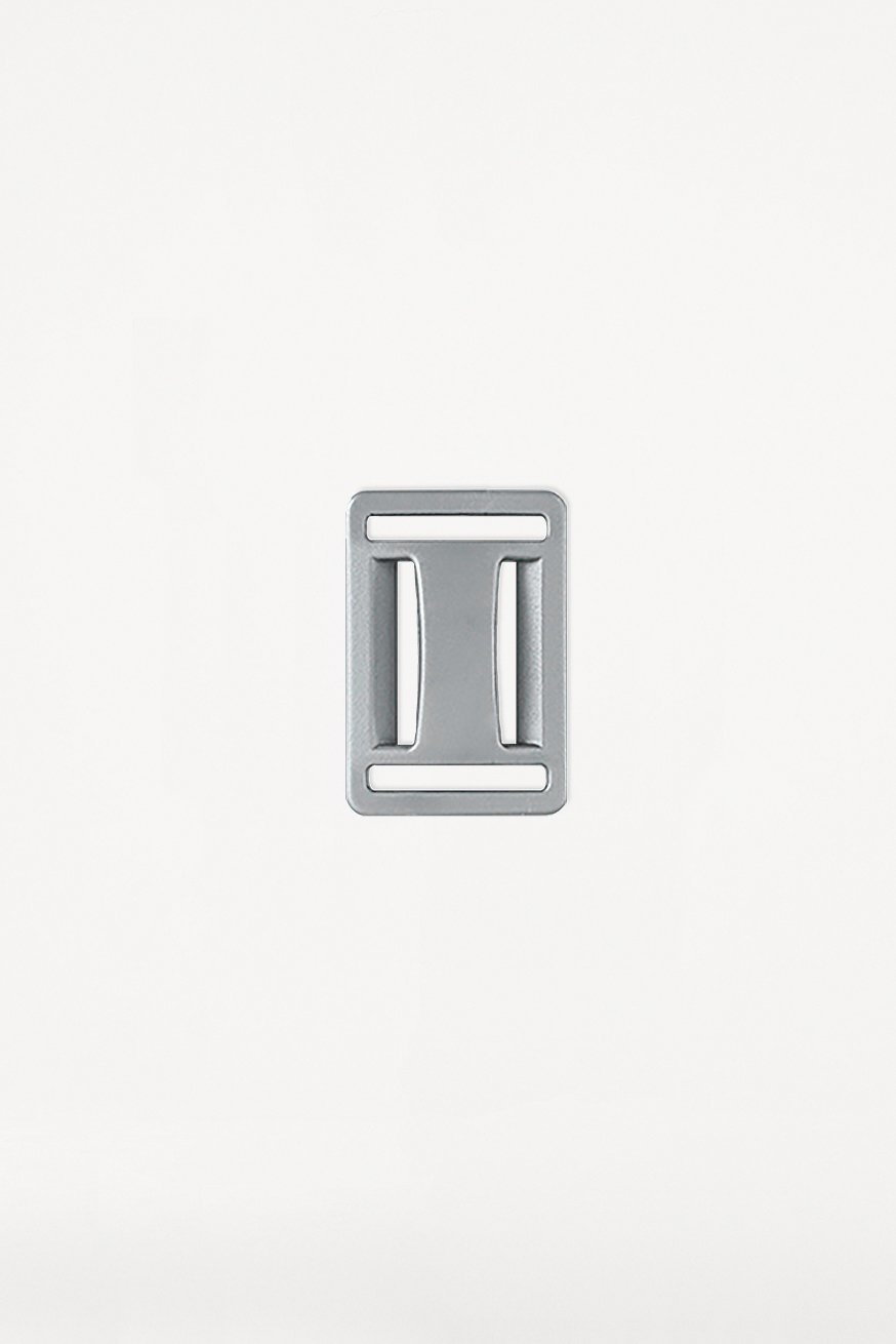 25mm Silver Line Cross Buckle - KOKADI