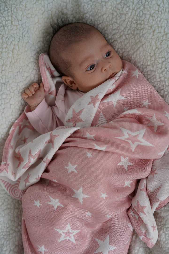 Manta de peluche Annie Stars - KOKADI