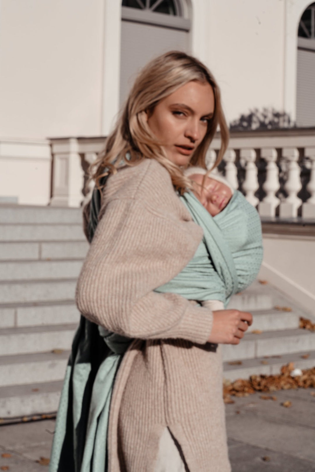 Baby Wrap Heart2Heart Mint - KOKADI